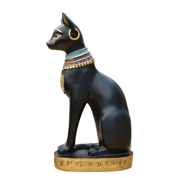 Egyptian Cat God Furnishings Home Hallway Crafts - Image 2