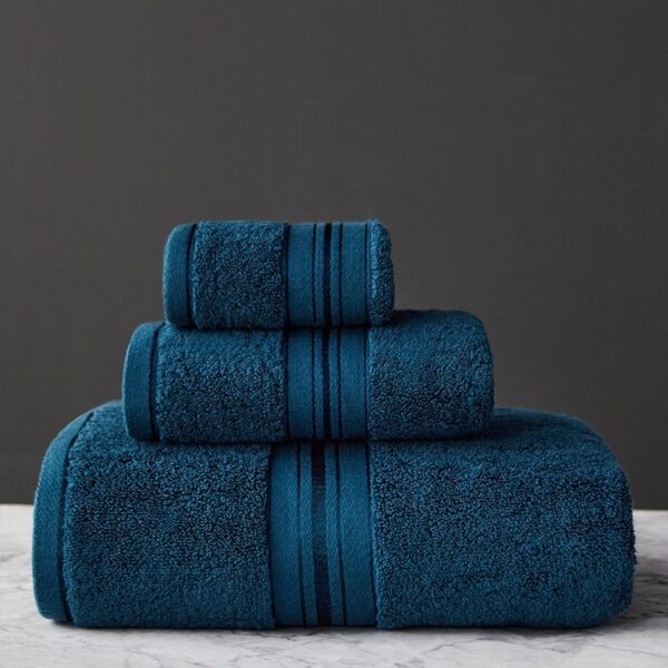 Egyptian Cotton Towel Set Bath Towel And Face Towel Soft Comfortable Bathroom Towel Travel Sports Towels - Image 6