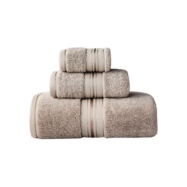 Egyptian Cotton Towel Set Bath Towel And Face Towel Soft Comfortable Bathroom Towel Travel Sports Towels - Image 9