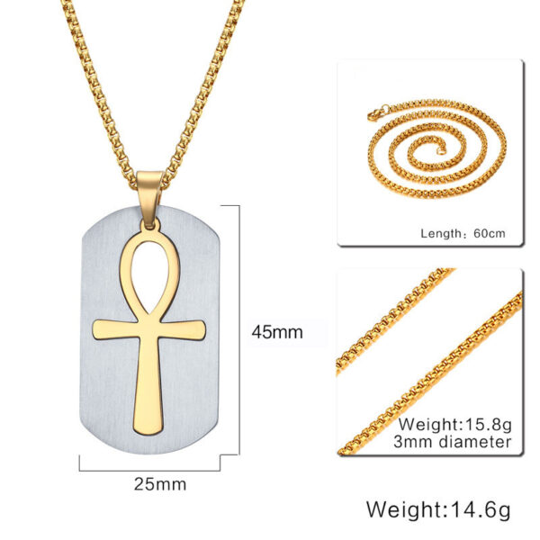 Talisman of Life Pendant Egyptian Anka Necklace - Image 2